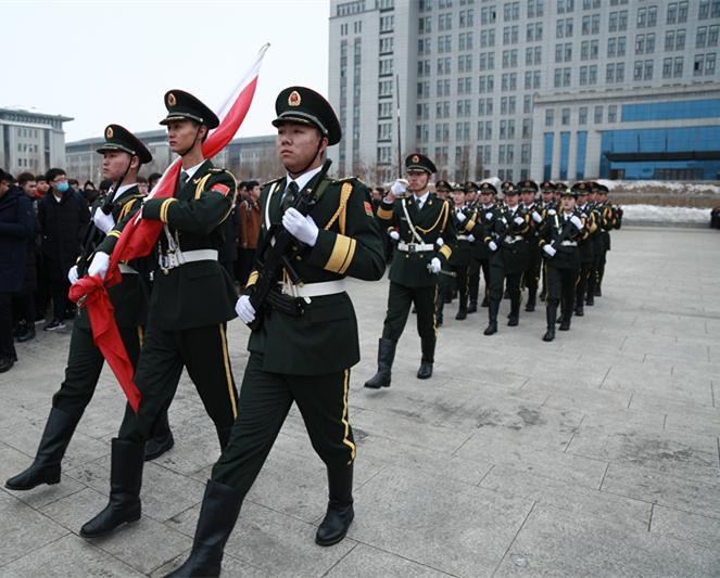 国旗护卫队出旗